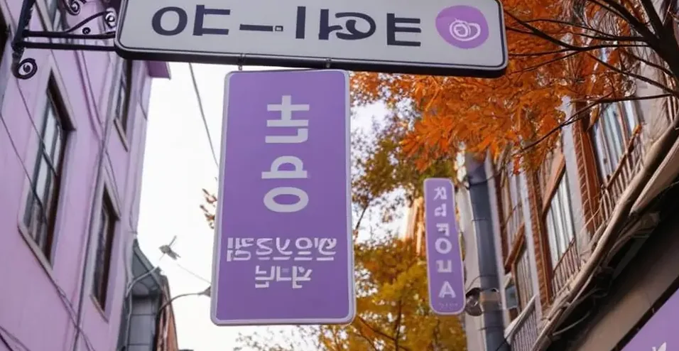 서울 종로구 카페간판