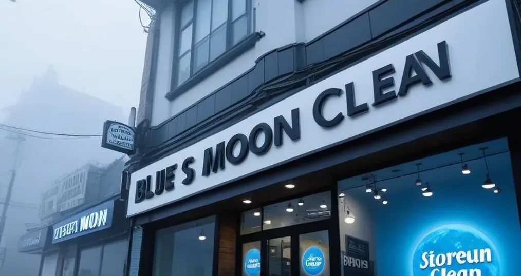 벽부간판 시공 참고 3