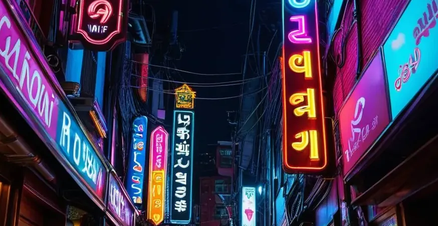 미용실간판