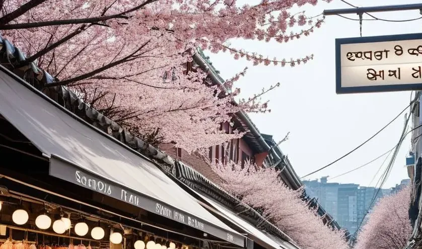 꽃집간판 시공 참고 1